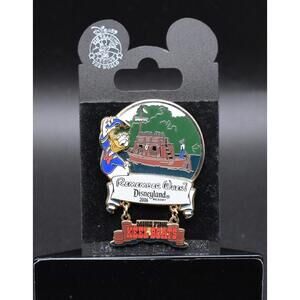 Disney DLR Remember When? 2006 Mike Fink Keel Boat Donald Duck Pin (C3)